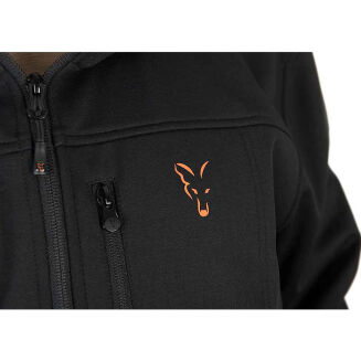 Kurtka Fox Collection Soft Shell Jacket Black Orange - XXXL - 5