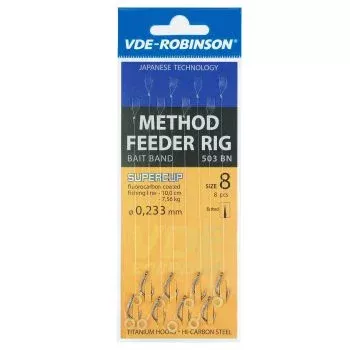 Przypon VDE-R Żyłka Gumka Method Feeder 503BN #10 0,218mm