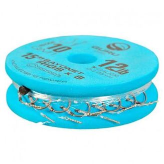 Przypony Guru QM1 With Bayonet Rigs 38cm 0.17mm - 16 - 2