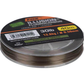 Fluorocarbon Fox Edges Illusion Fluorocarbon 30lb 13.6kg (0.50mm) x 40m - Naturals Green - 2