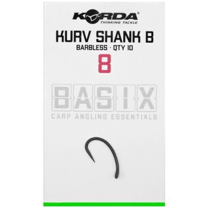 Haczyki Korda Basix Kurv Barbless - 8