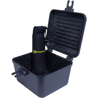 Głęboki Rondel Z Patelnią RidgeMonkey Connect Deep Pan & Griddle XL Granite Edition - 2