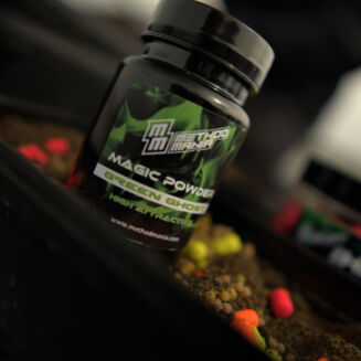 Dodatek do zanęt Method Mania Magic Powder - Green Ghost - 3