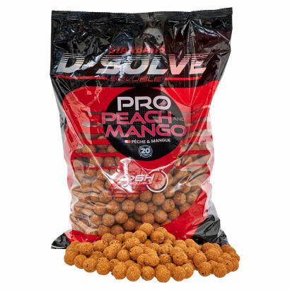 Kulki Starbaits Pro Peach & Mango D-solve 20mm 2,5kg