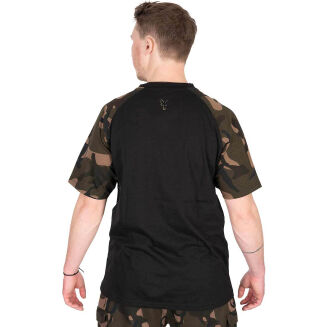 Koszulka Fox Black/Camo Outline T - L - 4