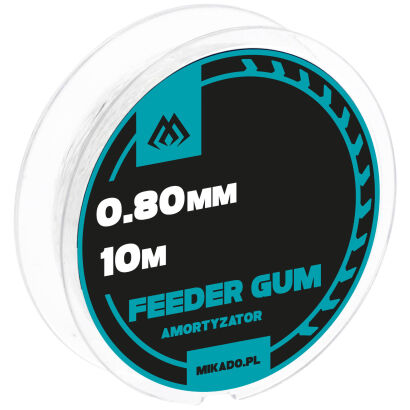 Amortyzator Mikado Feeder Gum 0,80mm/10m