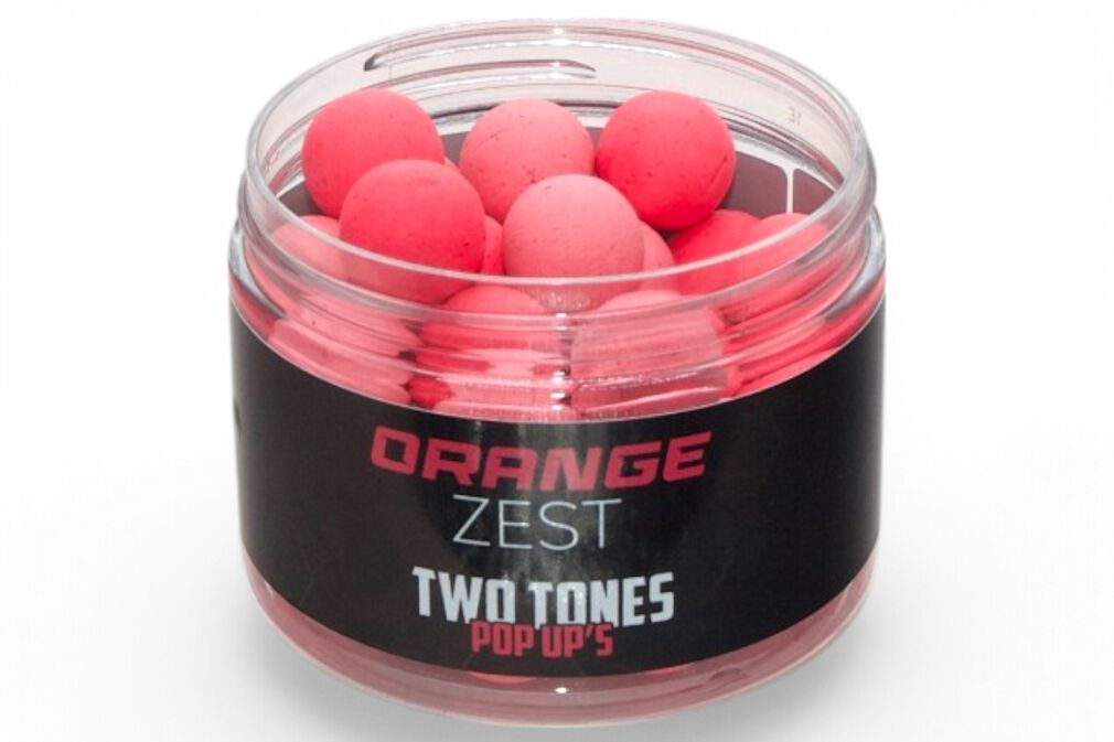 Kulki Pop Up RP Baits Two Tones Orange Zest 16mm