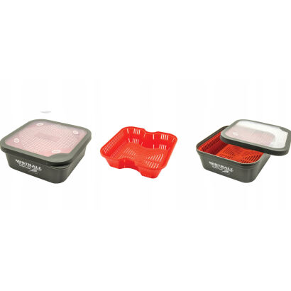 Pojemnik Z Sitkiem i Pokrywką Mistrall 16,5x16,5x6,5cm