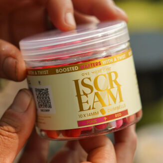 Kulki One More Cast IScream Boosted Fluoro Wafters Red & Pink 10x14mm - 2