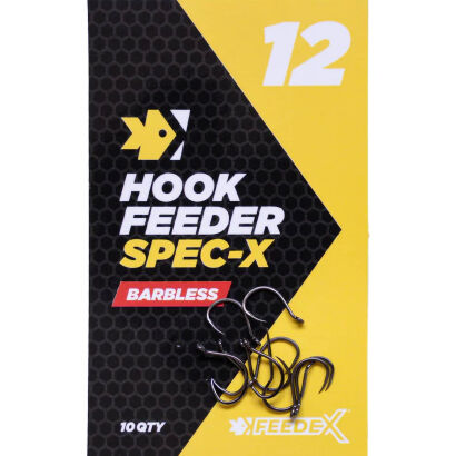 Haczyki Feedex - Spec-X Hook Barbless - 12