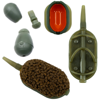 Zestaw 3xPodajnik ARC 40g+Foremka+Łączniki+1kg Pellet 2mm - 4