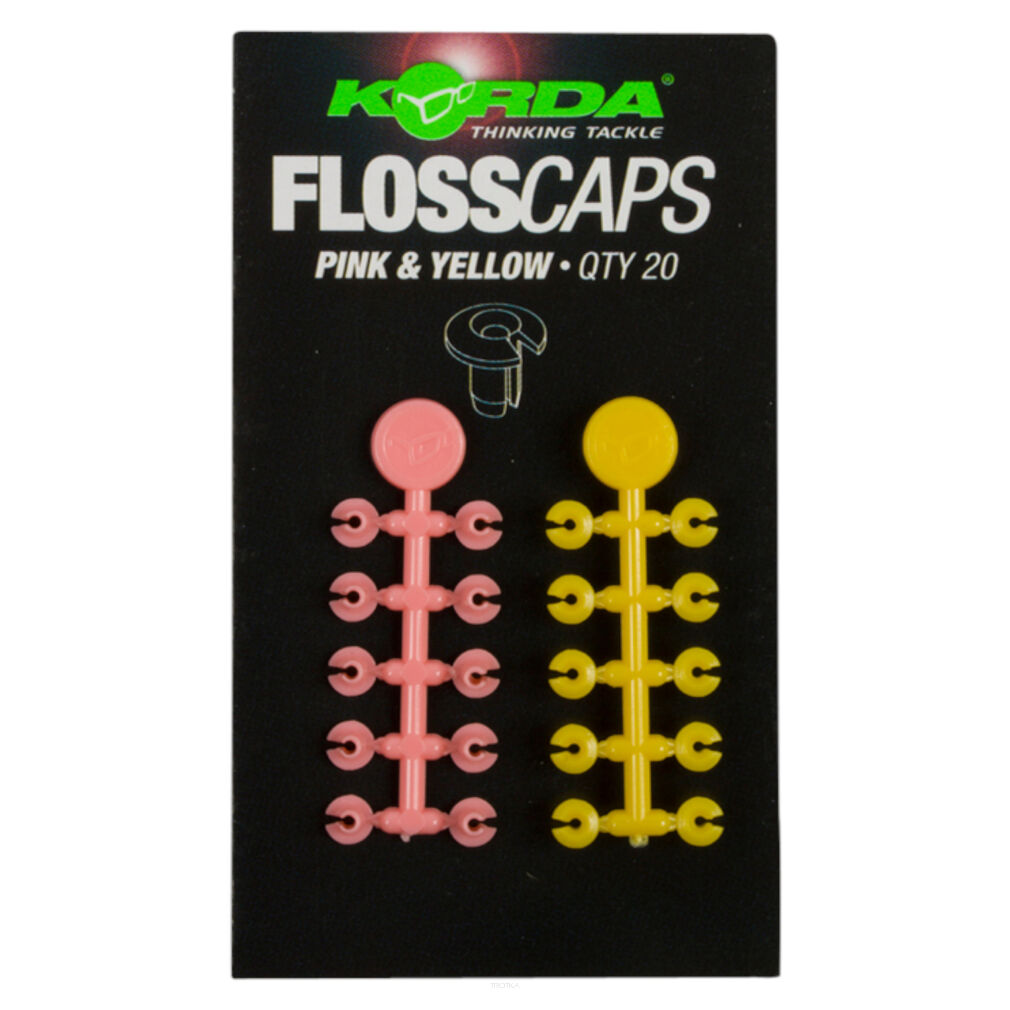Stopery Korda Floss Caps Pink/Yellow