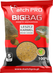 Zanęta MatchPro Big Bag 5kg - Leszcz Karmel