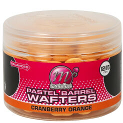 Wafters Mainline Pastel Barrel Cranberry Orange 12/15mm
