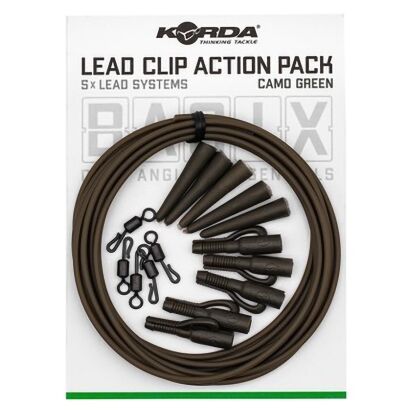 Zestaw Korda Basix Lead Clip Action Pack