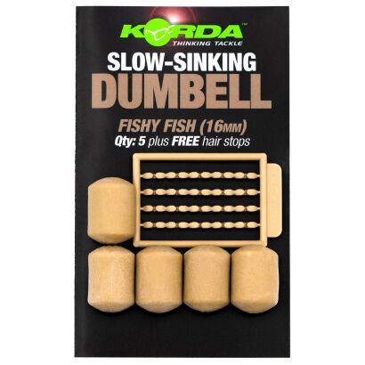 Sztuczne Dumbellsy Korda Slow Sinking Dumbell - Fishy Fish 16mm