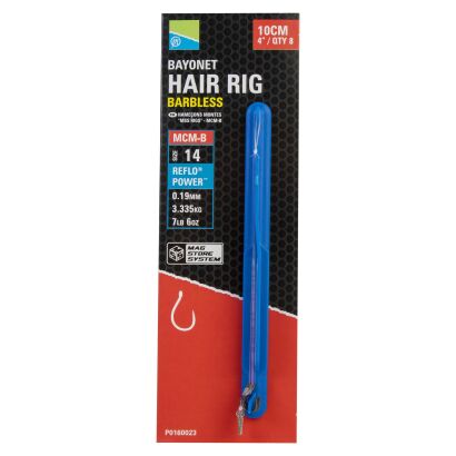 Przypony Preston MCM-B Mag Store Hair Rigs 10cm Banded - 12