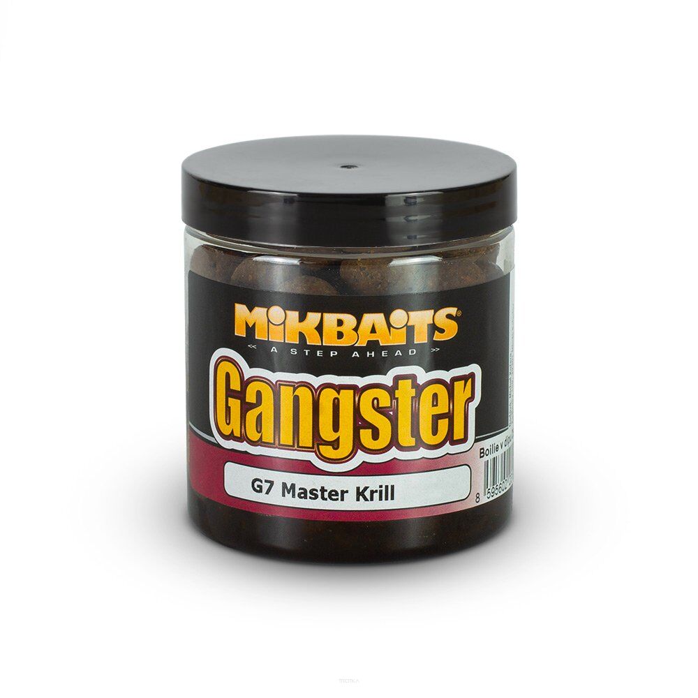 Kulki haczykowe w dipie MikBaits Gangster boilies  250ml - G7 Master Krill 24mm