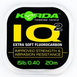 Fluorocarbon Korda IQ2 Extra Soft Hooklink 20m 20lb