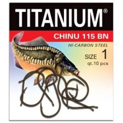 Haczyki Robinson Titanium - Chinu 115BN #1