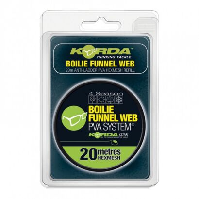 Korda PVA REFILL - Boilie Funnel Web - HEX 20m. KBHR20